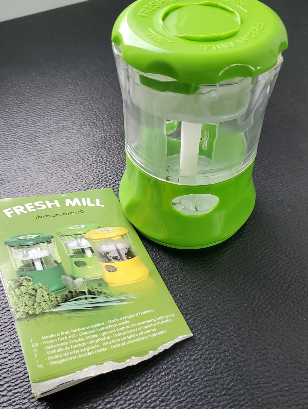 Frozen Herb Grinder - Bright Green - NWOT